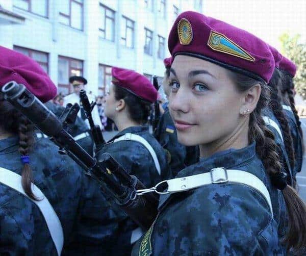 21 girls joined the National Guard of Ukrain (gallery)