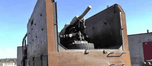 militants trash car ir uaposition 1