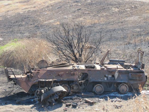 BTR-82A ir uaposition