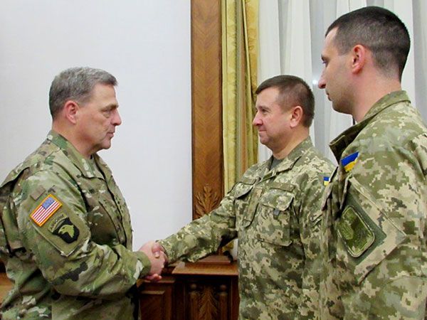 US Army Gen. Mark A. Milley ukraine uaposition