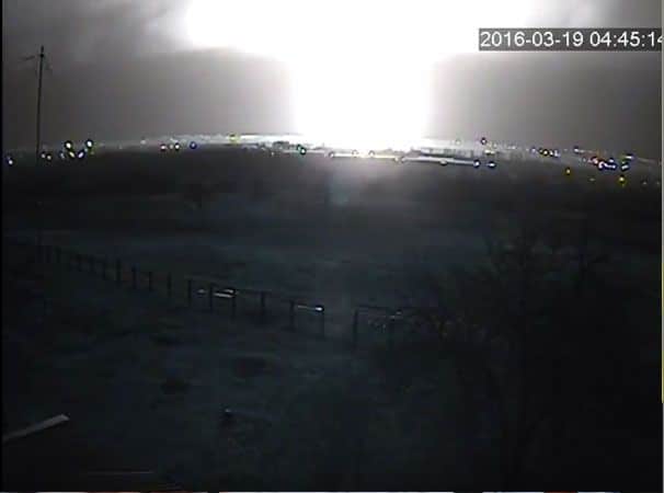 New video with Boeing 737 plane crash in Russia
