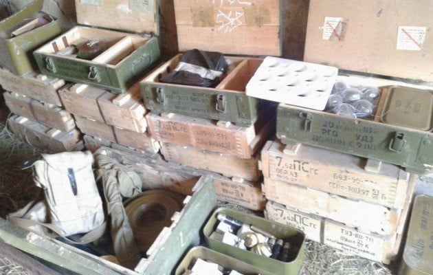 cash russian amunition luhansk uaposition