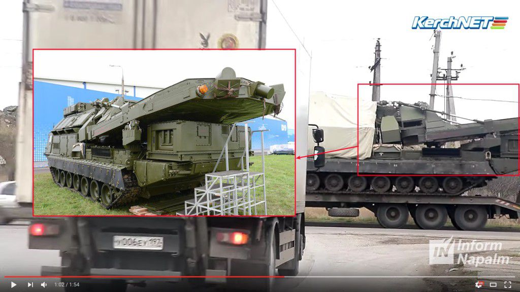 Russian weapon in Crimea - photo