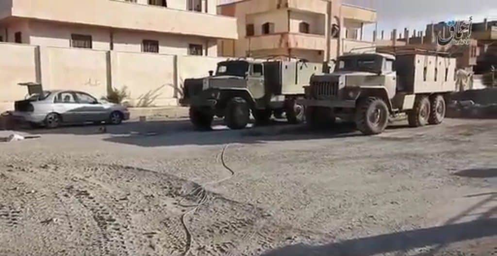 Russia gave a huge number of weapons to the ISIS in Palmyra - photos