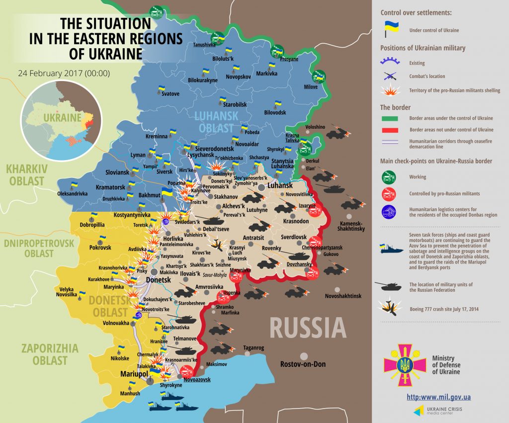 2 Ukrainian soldiers killed and 2 wounded amid 83 attacks on Ukrainian positions in Donbas in last day