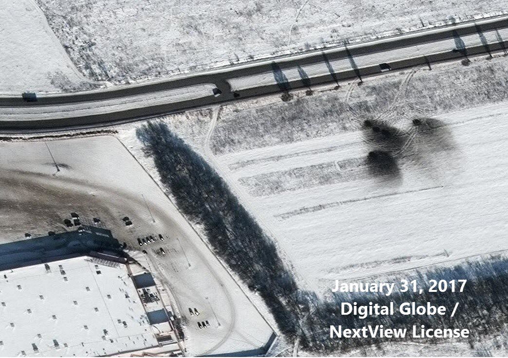 New video and satellite photo of Russian shelling from residential area in Donetsk