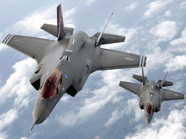 U.S. F-35A jets join the biggest military build-up of forces across Europe since the end of the Cold War
