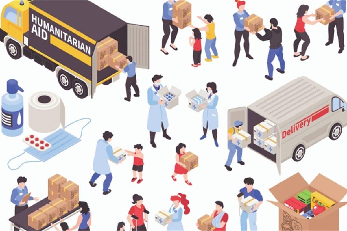Almost 150,000 tons of humanitarian aid were delivered to Ukraine during three weeks of March – President’s Office of Ukraine