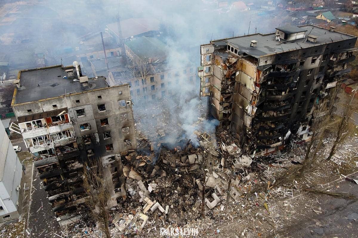 Russian troops damaged 24,000 residential buildings in the Kyiv region