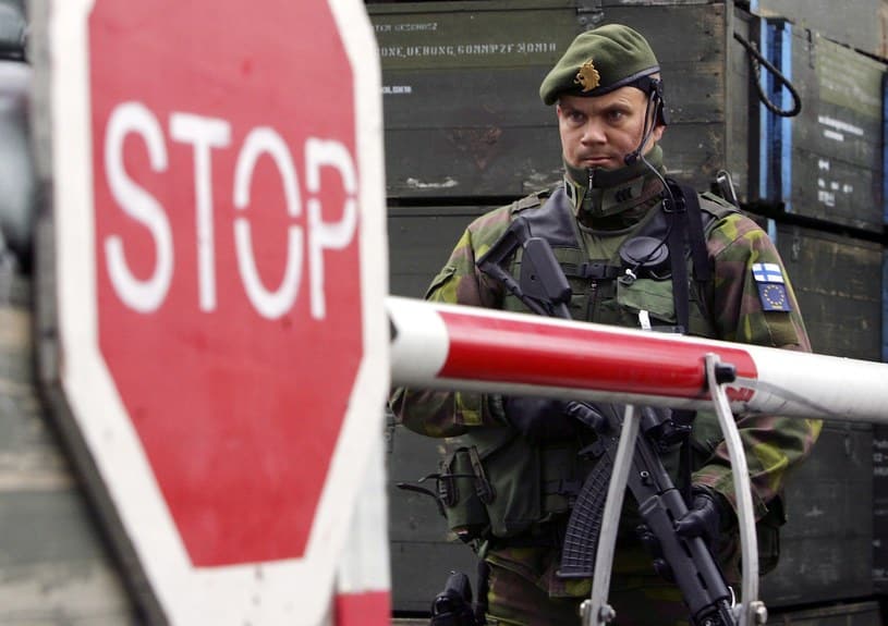 Finland closed the checkpoint on the border with Russia due to sanctions