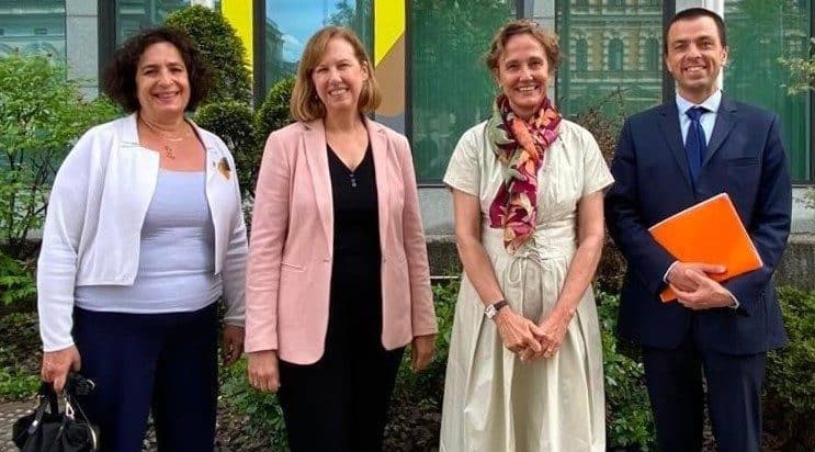 Heads of US, British, German and French embassies met in Kyiv for the first time since war