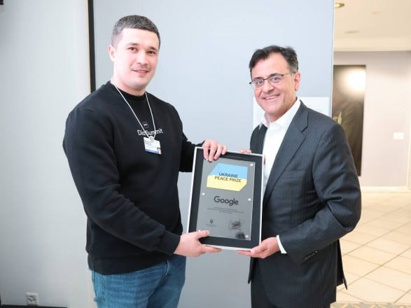 Google was the first to receive the “Peace Award” from Ukraine for leaving Russia