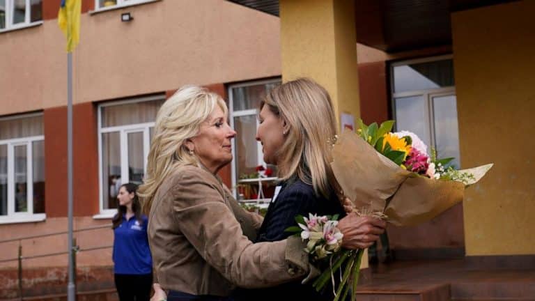 US First Lady Jill Biden paid a working visit to the west of Ukraine