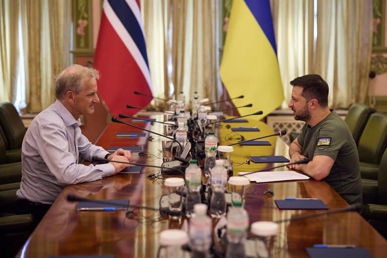 Ukrainian President met with Norwegian Prime Minister in Kyiv