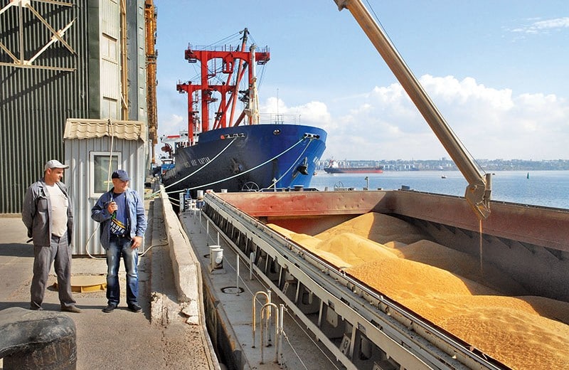 Russia blocked about 50 ships with Ukrainian grain in the Black Sea