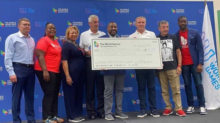 The organizers of the 2022 World Games have raised $54,000 for the reconstruction of Ukraine