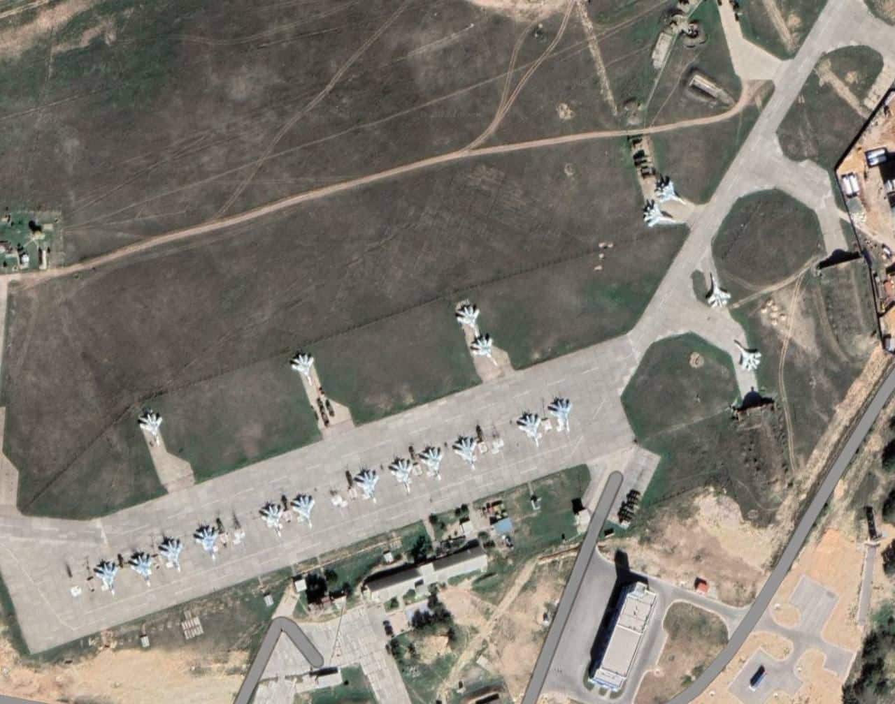 Explosions at military airbase in Russian-occupied Crimea were heard: video