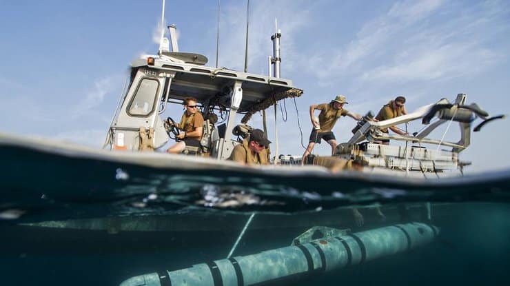 Ukrainian military arrived in Belgium to undergo training on underwater drones