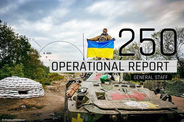 General Staff operational report October 31, 2022 on the Russian invasion of Ukraine