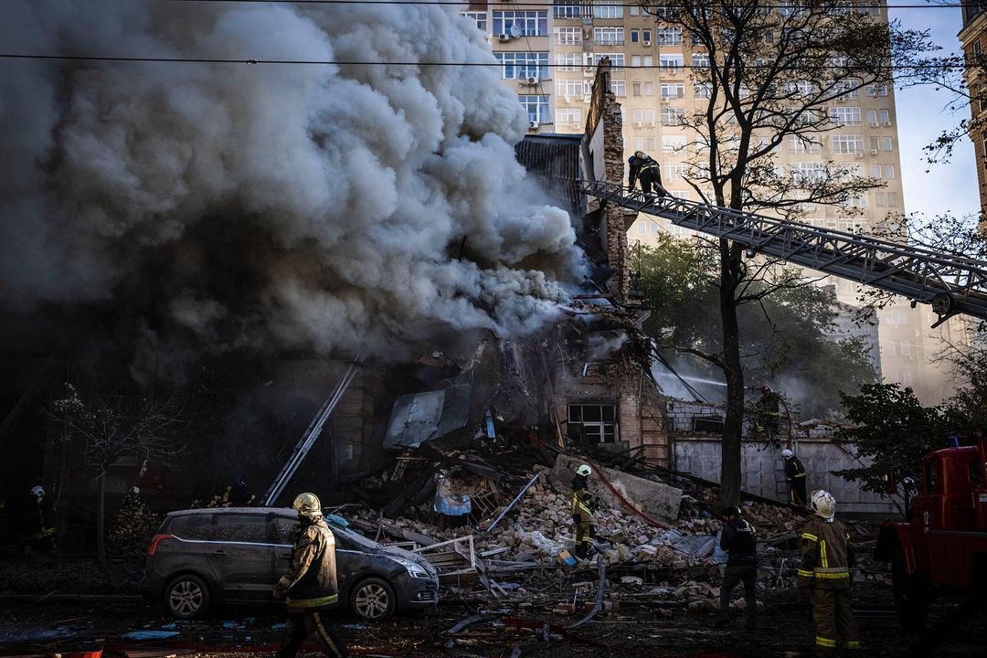 Russia has carried out about 190 missile and drone attacks on Ukraine since October 7