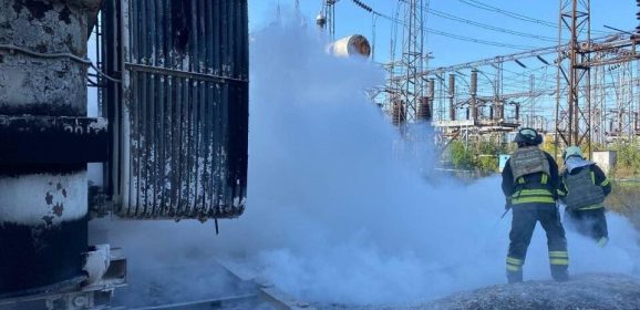 Russians shelled an energy facility in the Donetsk region