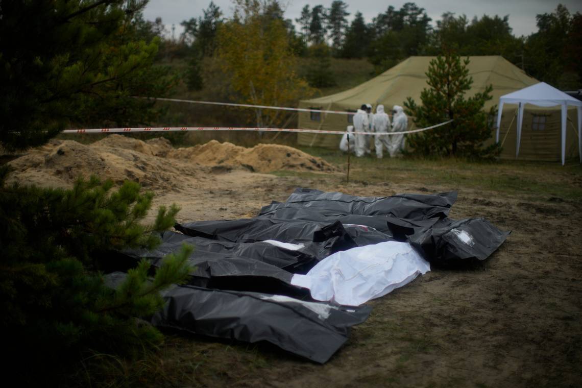 43 places of mass burials have been found in liberated territories of the Donetsk region