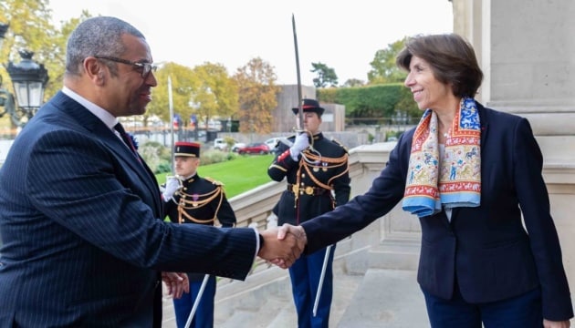 Foreign Ministers of France and Britain confirmed their strong support for Ukraine