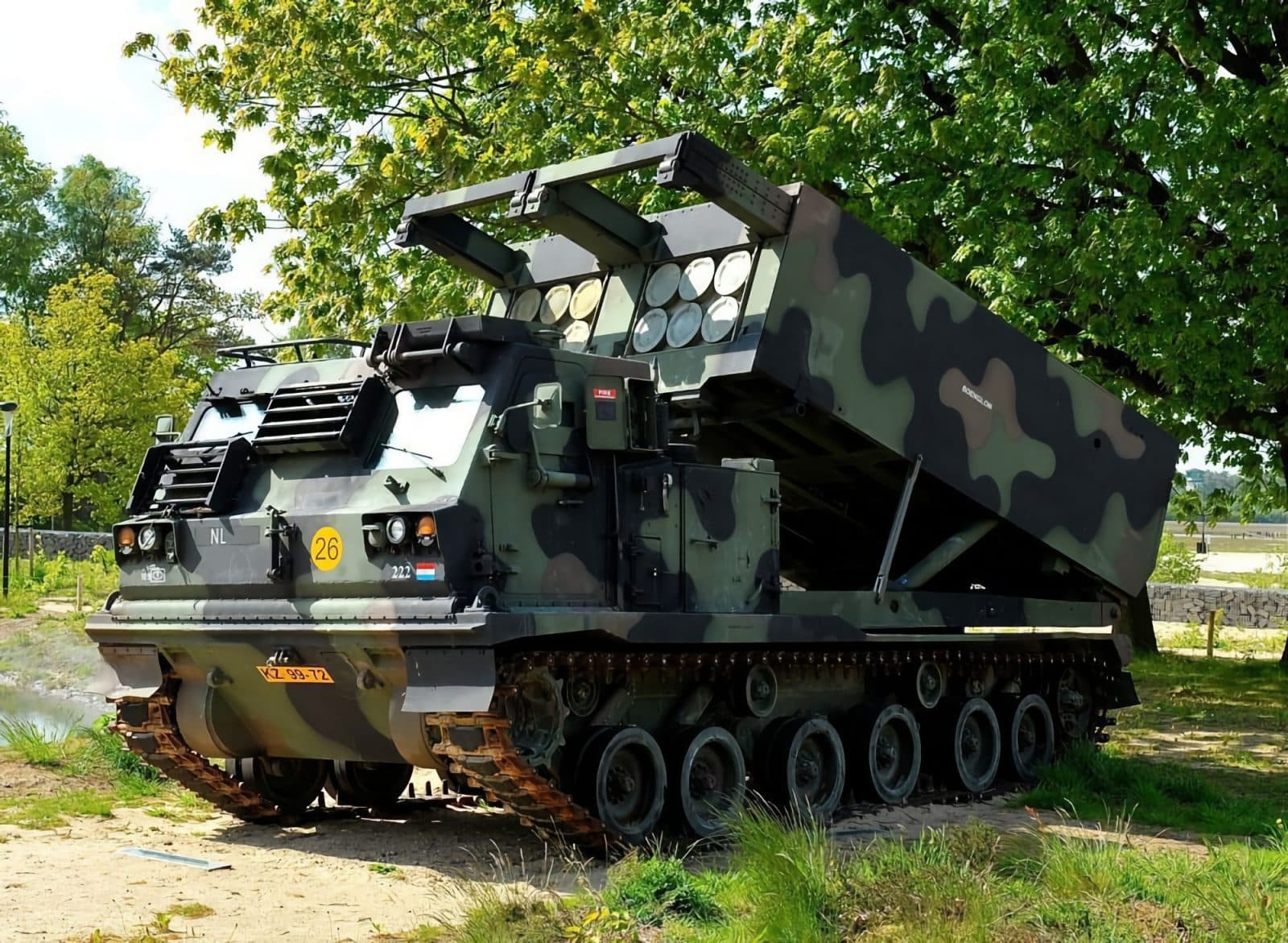 Ukraine received another multiple rocket launcher LRU from France