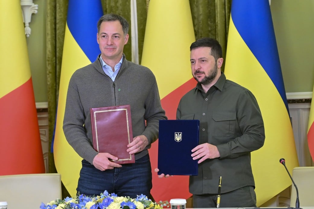 Ukraine and Belgium signed a joint declaration on Ukraine’s movement towards EU and NATO