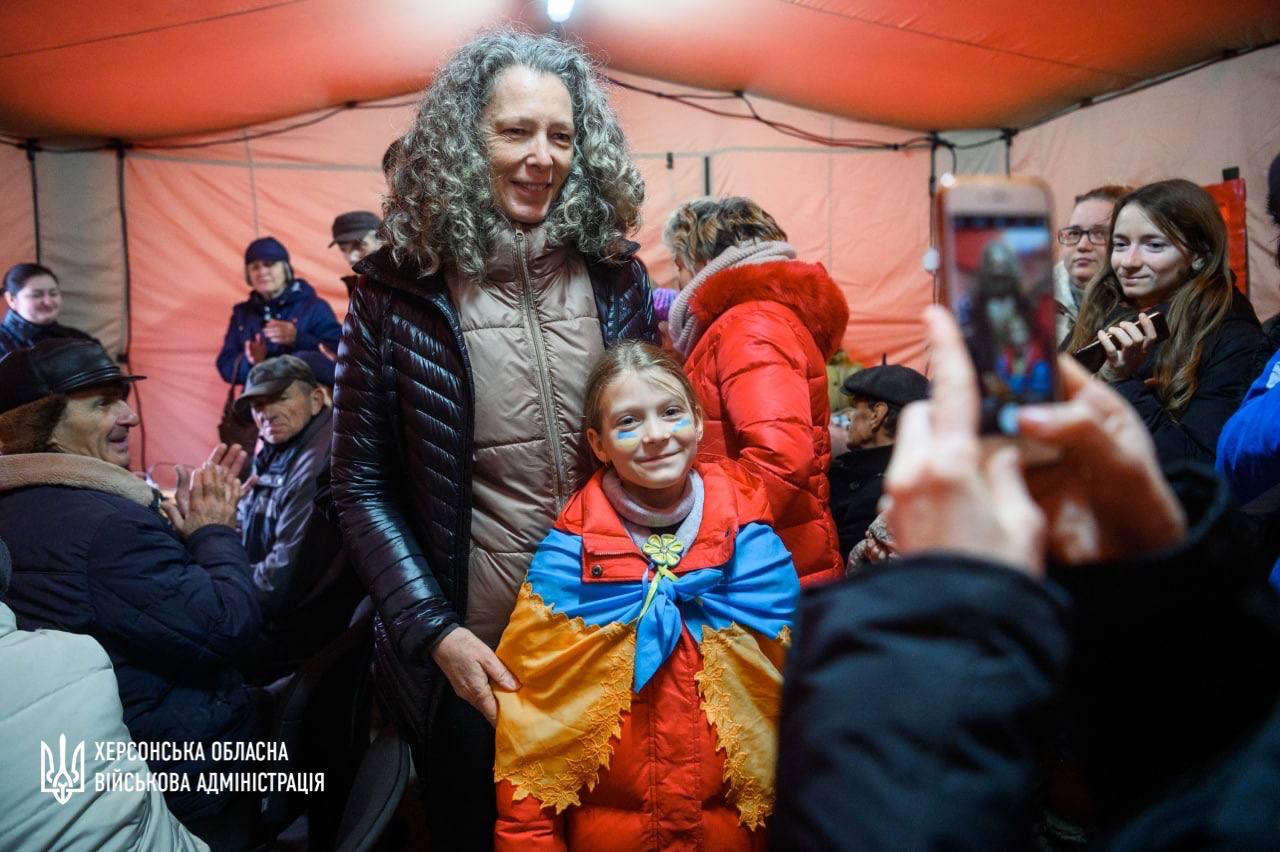 UN delegation visited recently liberated from Russian troops Kherson