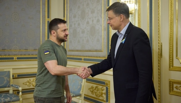Ukraine’s President discussed financial assistance to Ukraine with the Vice-President of the EC