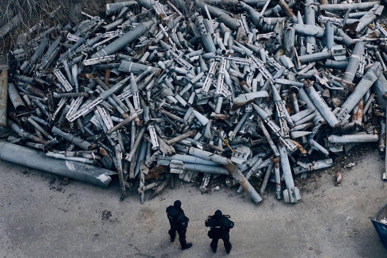 Shocking sight from the cemetery of Russian shells fired at Kharkiv
