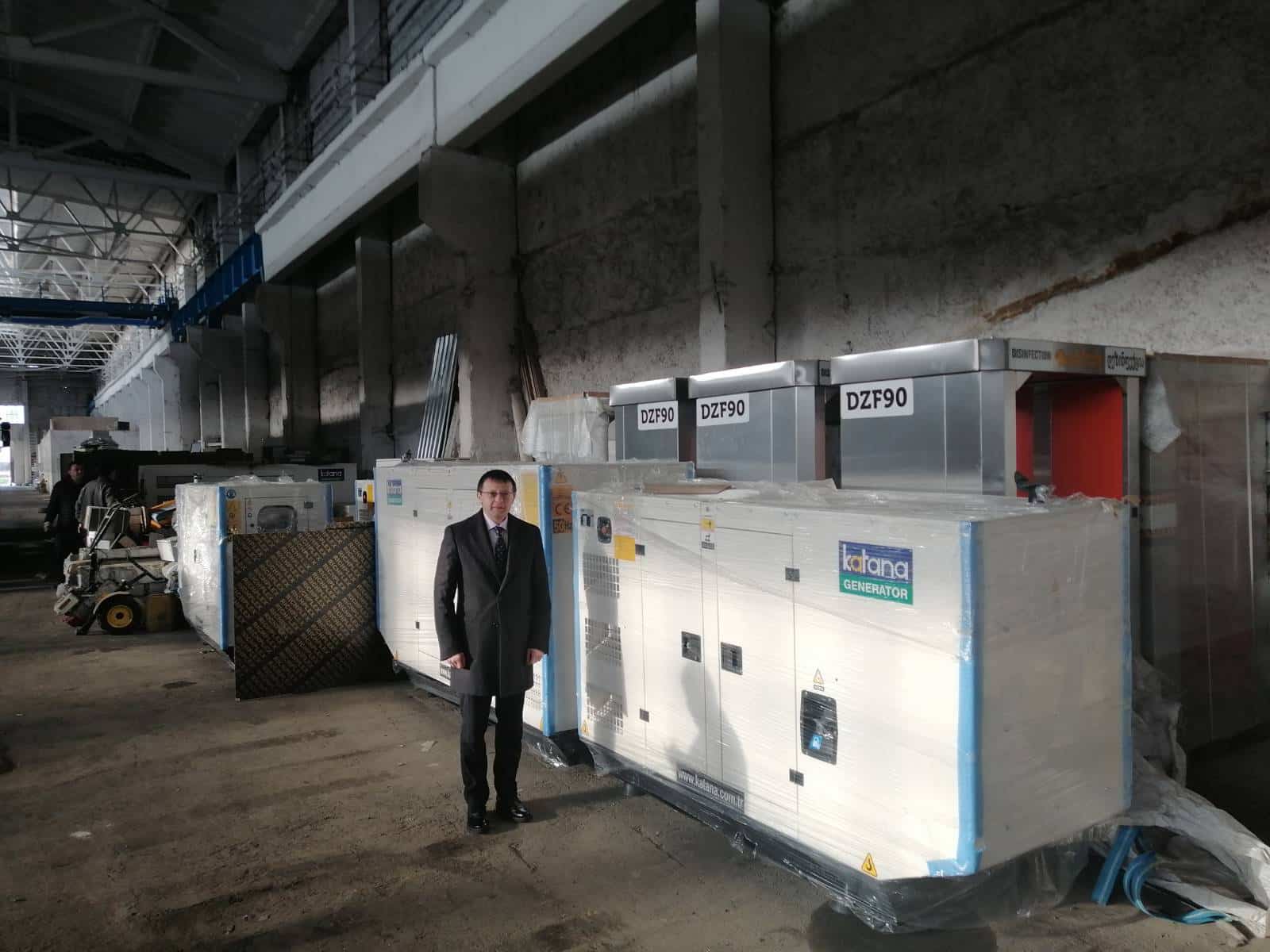 Georgia handed over 25 powerful generator sets to Ukraine with a total cost of more than $560,000: photos