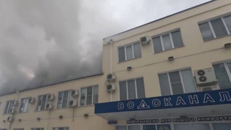 Russia fired at the building of the Kherson water utility killing 1 civilian