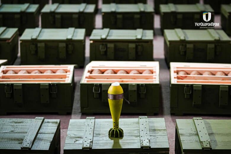 Ukraine established the production of mortar shells on NATO territory: photos