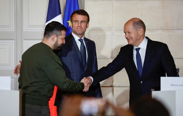Ukraine’s President met with President of France and Chancellor of Germany: details