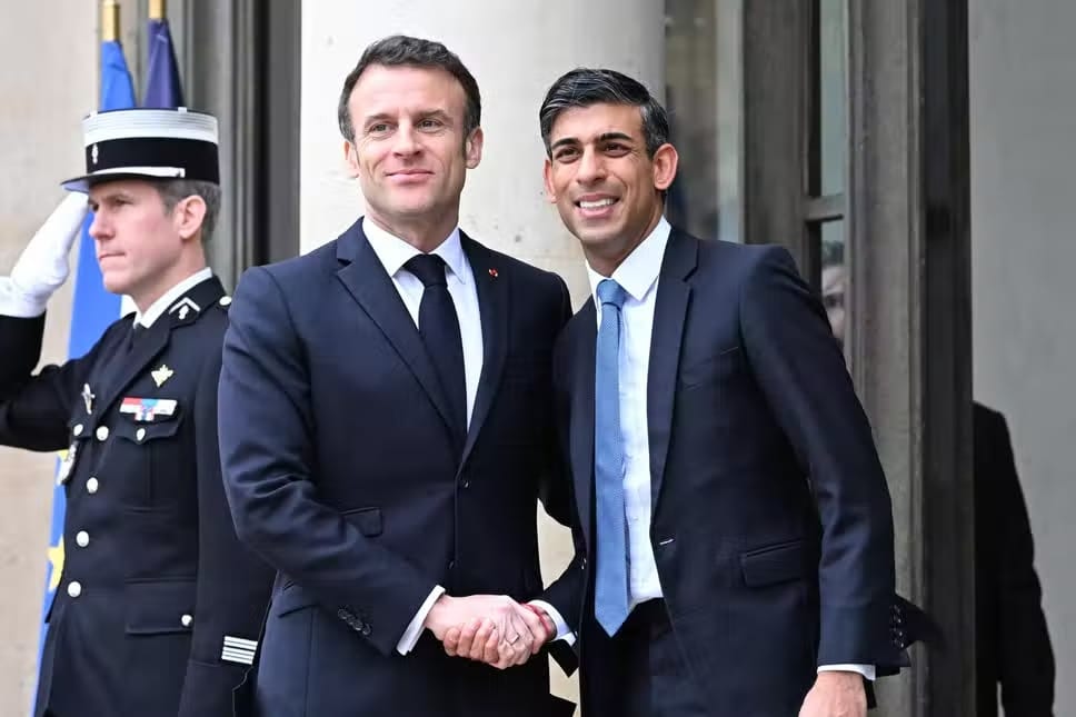 British Prime Minister and French President will discuss further support for Ukraine in Paris