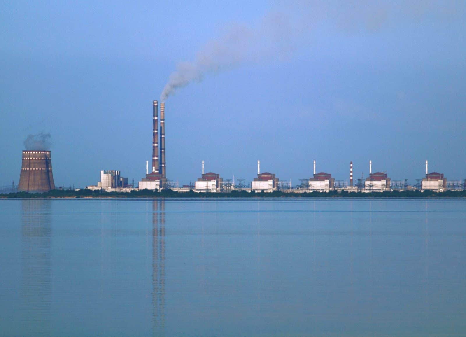 Russian mine exploded near the 4th power unit of the Zaporizhzhia Nuclear Power Plant