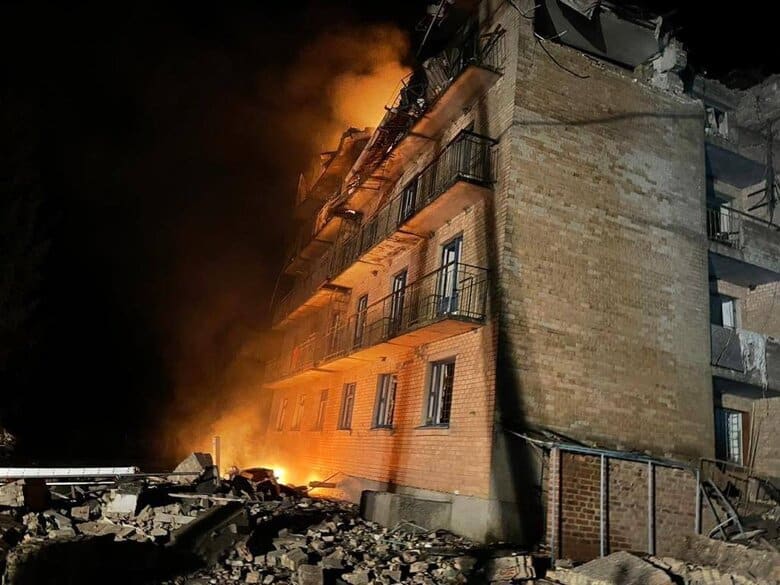 Russia attacked the capital of Ukraine with drones, 3 civilians were killed: photos