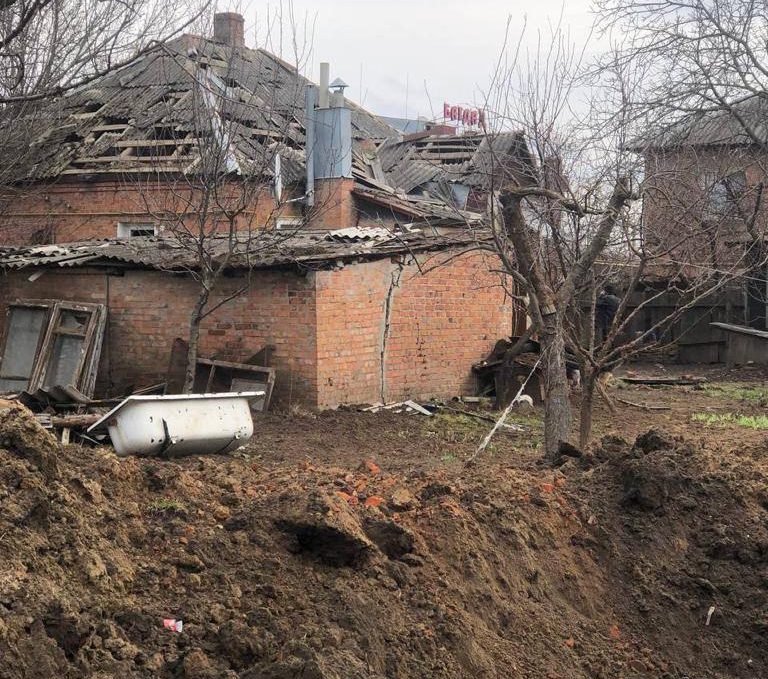 Russians massively shelled a village in the Kharkiv region, 150 hits were recorded: photos