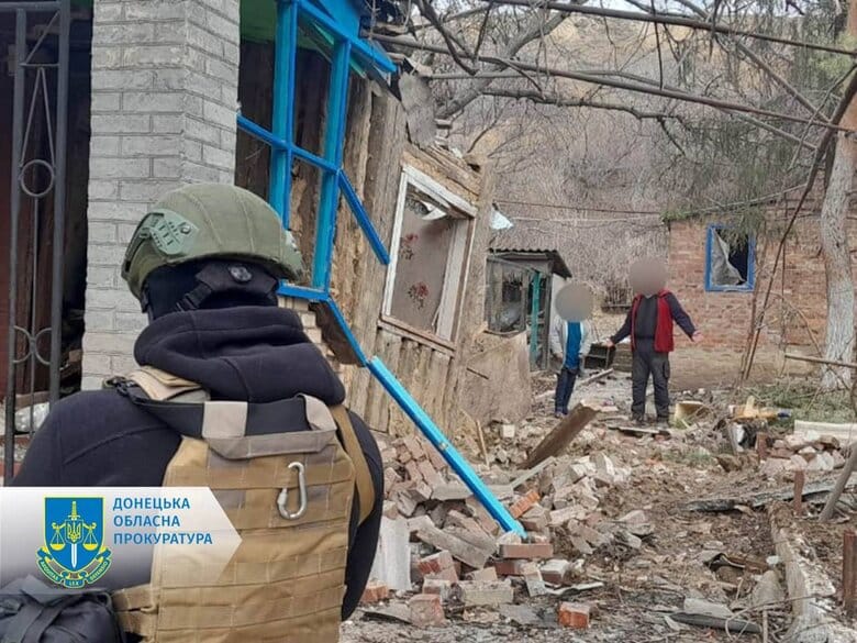 Russia shelled residential quarters in the Donetsk region, 8 civilians were injured: photos