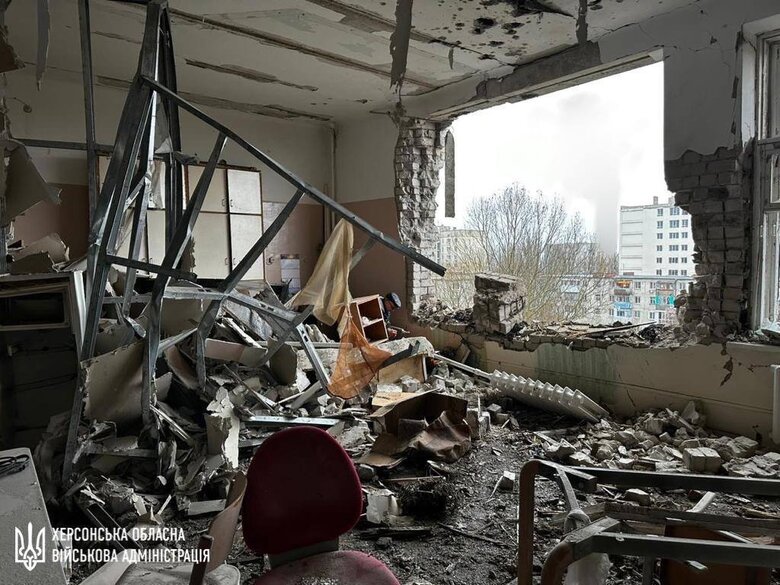 More than 6,000 civil objects were damaged and destroyed in the Kherson region by Russian shelling