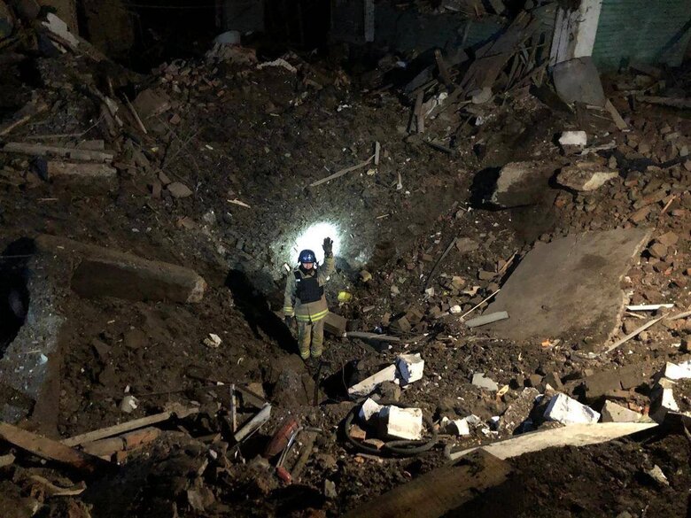 Russian military carried out an air strike with a guided aerial bomb on the Sumy region: photos