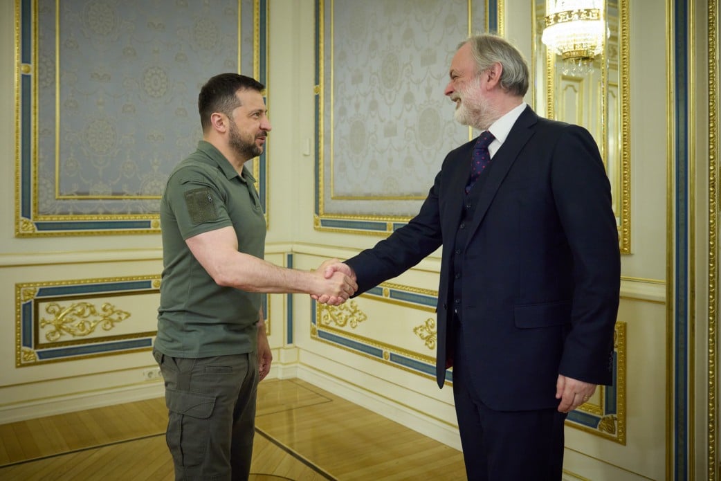 Ukraine’s President discussed with UK National Security Adviser strengthening of defense support