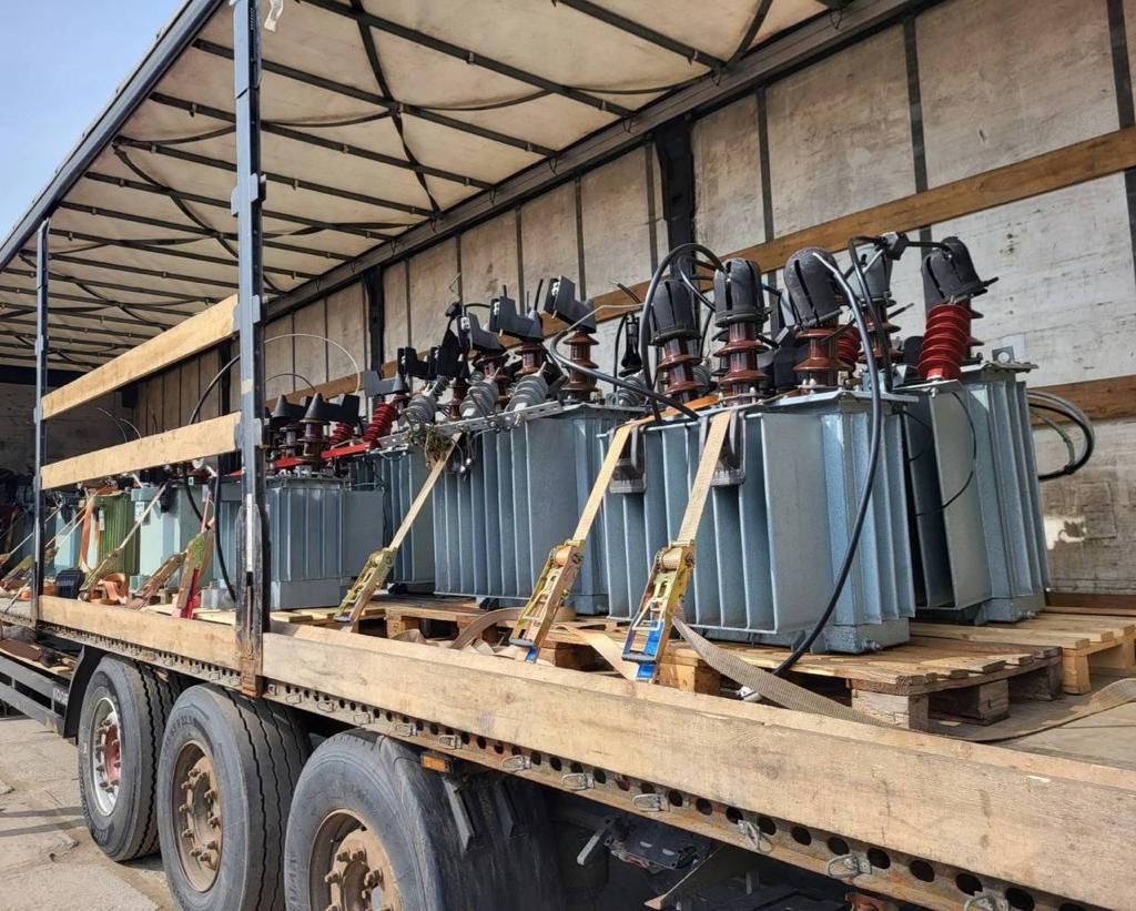 Finland transferred 136 tons of energy equipment to Ukraine: photos