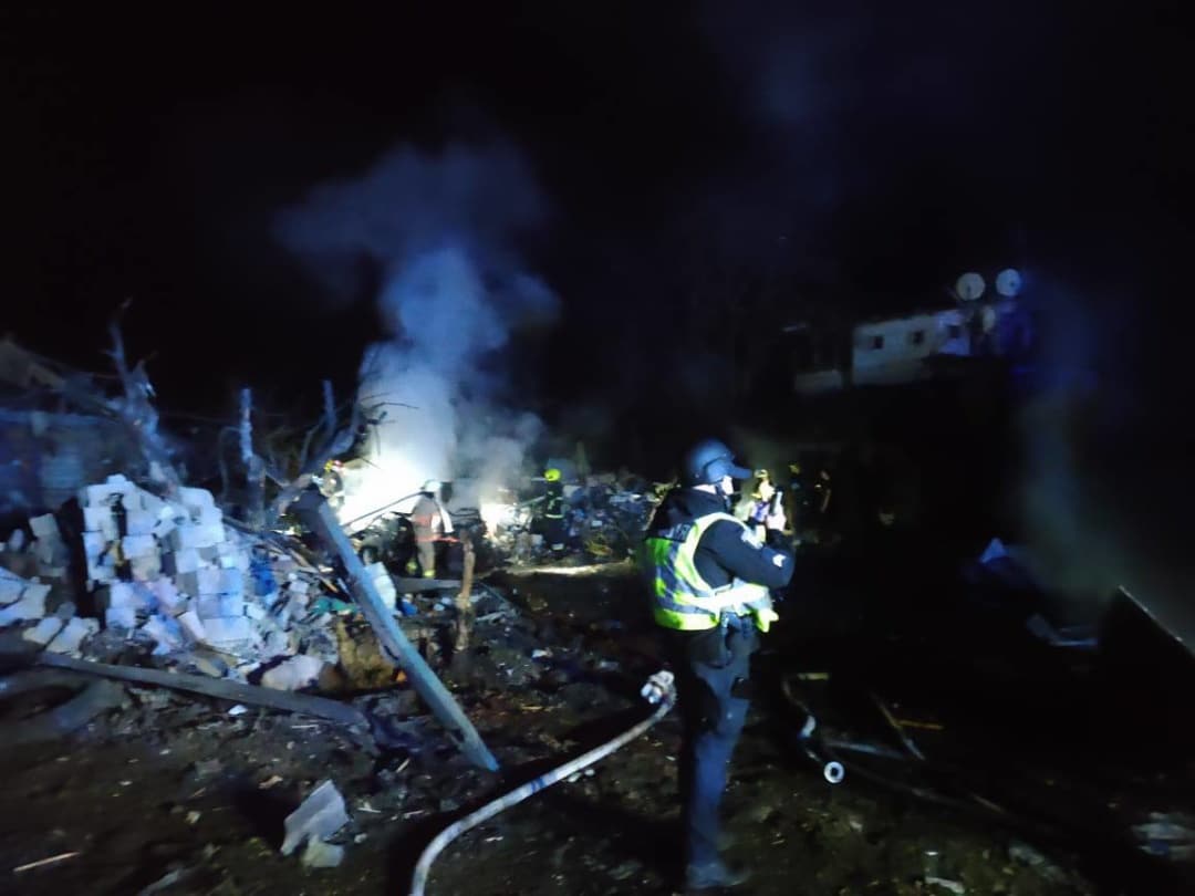 Russia shelled the Kharkiv region with S-300 missiles, at least 5 missile hits were recorded: photos