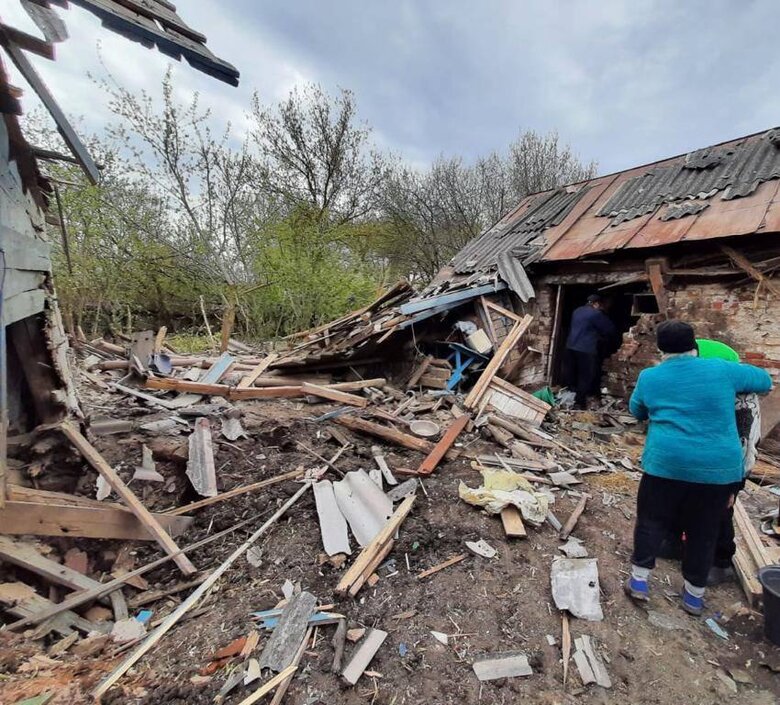 Russia shelled the Sumy region, 1 woman was killed and 1 was injured: photos